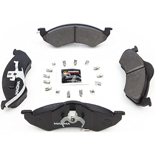 MAGMA Premium PMD746M Semi-Metallic Brake Pads, Front