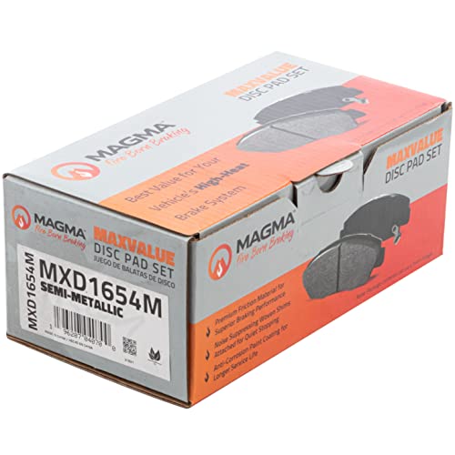 MAGMA MaxValue Semi-Metallic Brake Pads MXD1654M