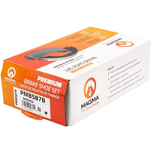 MAGMA Premium PMB587B Bonded Shoes, Rear
