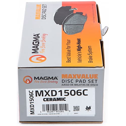 MAGMA MaxValue MXD1506C Ceramic Brake Pads, Front