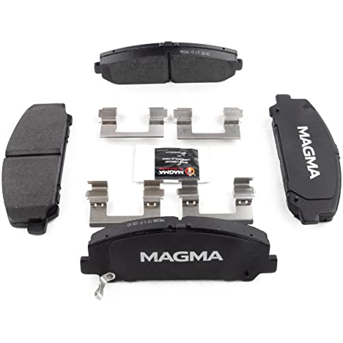 MAGMA Premium PMD1286C Ceramic Brake Pads, Front
