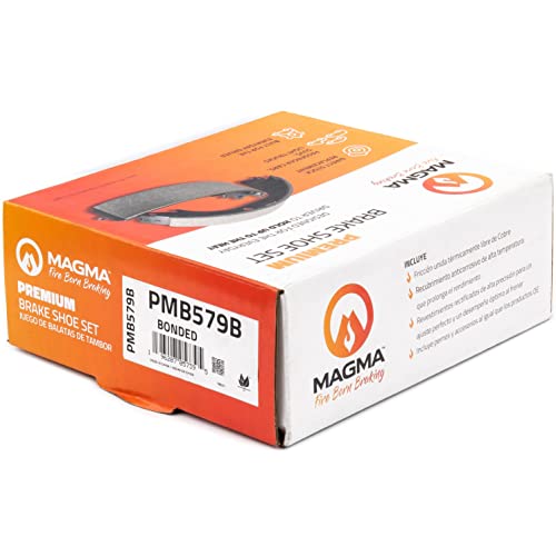 MAGMA Premium PMB579B Bonded Shoes, Rear