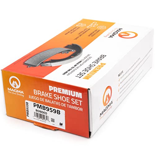 MAGMA Premium PMB959B Bonded Shoes, Rear