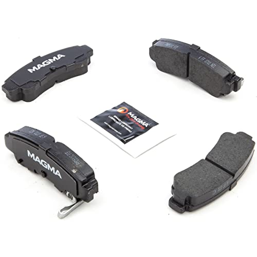 MAGMA Premium PMD511C Ceramic Brake Pads, Rear