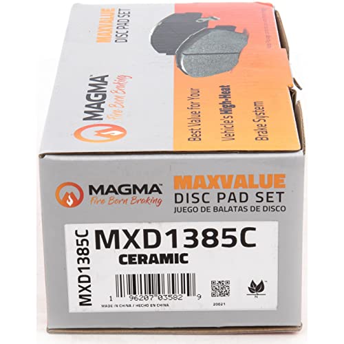 MAGMA MaxValue MXD1385C Ceramic Brake Pads, Front