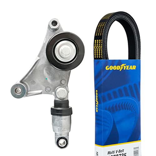 Goodyear 3138 Serpentine Belt Drive Component Kit, Gray