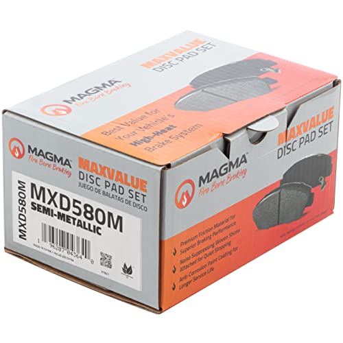 MAGMA MaxValue Semi-Metallic Brake Pads MXD580M