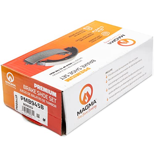 MAGMA Premium PMB945B Bonded Shoes, Rear