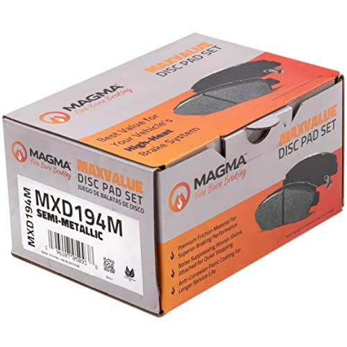 MAGMA MaxValue Semi-Metallic Brake Pads MXD194M