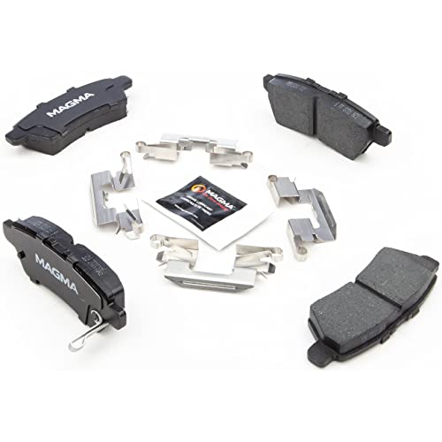 MAGMA Premium PMD1101C Ceramic Brake Pads, Rear
