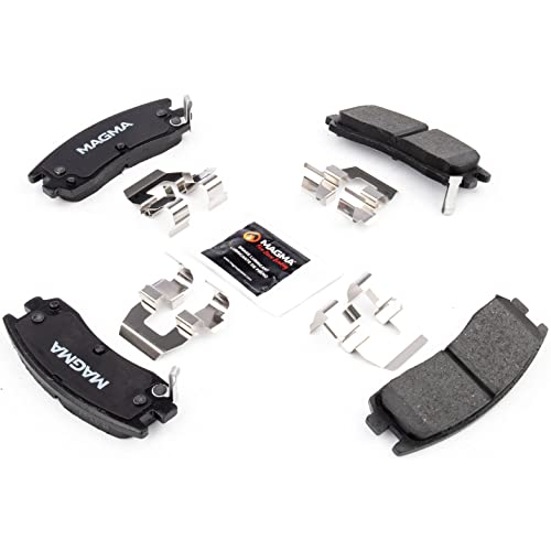 MAGMA Premium PMD714C Ceramic Brake Pads, Rear