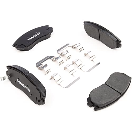 MAGMA Premium PMD1104C Ceramic Brake Pads, Front