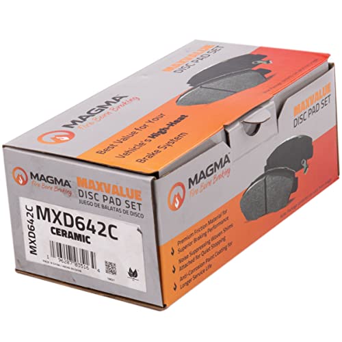 MAGMA MaxValue MXD642C Ceramic Brake Pads, Front