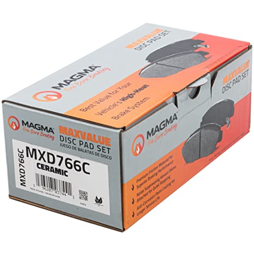 MAGMA MaxValue MXD766C Ceramic Brake Pads, Front