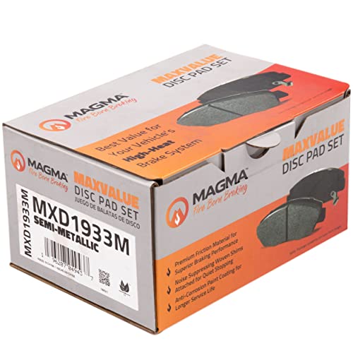 MAGMA MaxValue Semi-Metallic Brake Pads MXD1933M
