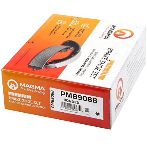 MAGMA Premium Parking Brake Shoes PMB908B
