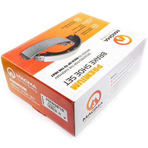 MAGMA Premium PMB581B Bonded Shoes, Rear