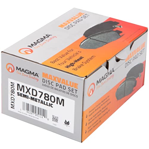 MAGMA MaxValue Semi-Metallic Brake Pads MXD780M
