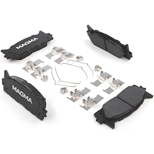 MAGMA Premium PMD1293C Ceramic Brake Pads, Front