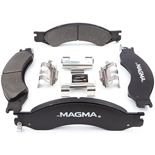 MAGMA Premium PMD1064M Semi-Metallic Brake Pads, Rear