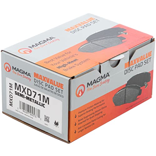 MAGMA MaxValue Semi-Metallic Brake Pads MXD71M