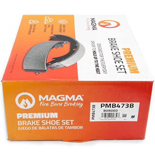 MAGMA Premium PMB473B Bonded Shoes, Rear
