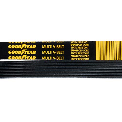 Goodyear Belts 1060585 Serpentine Belt, 6-Rib, 58.5" Length