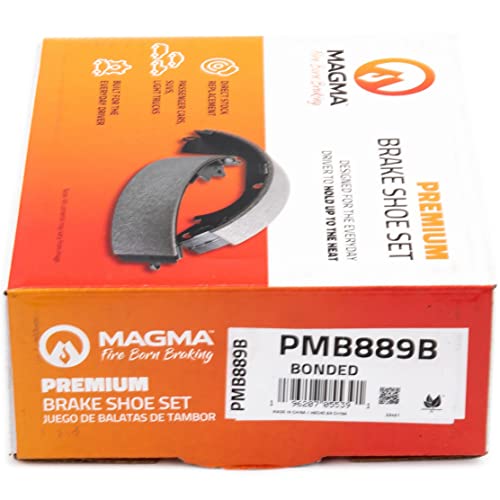 MAGMA Premium PMB889B Parking Brake Shoes