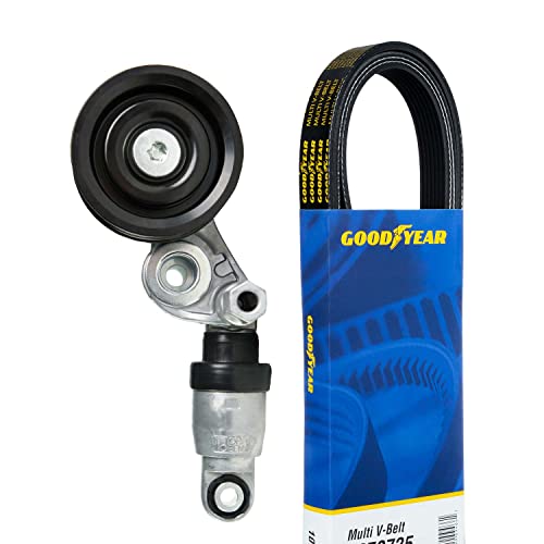 Goodyear Replacement Belts and Hoses 3337 Serpentine Belt Drive Component Kit, Gray