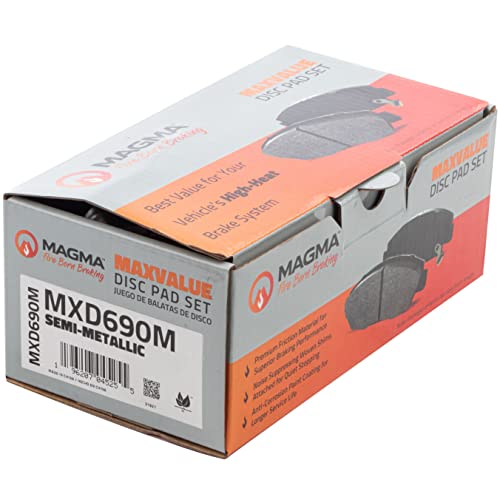 MAGMA MaxValue Semi-Metallic Brake Pads MXD690M