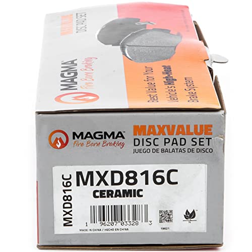 MAGMA MaxValue MXD816C Ceramic Brake Pads, Front