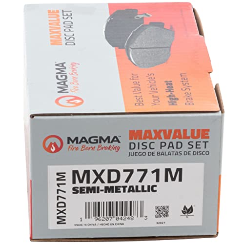 MAGMA MaxValue Semi-Metallic Brake Pads MXD771M