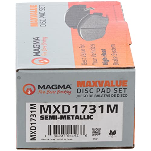 MAGMA MaxValue Semi-Metallic Brake Pads MXD1731M