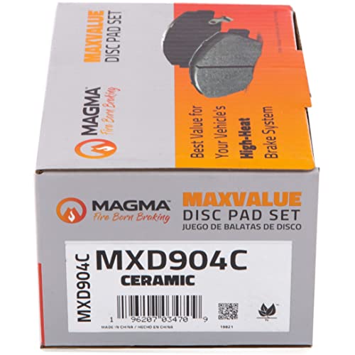 MAGMA MaxValue MXD904C Ceramic Brake Pads, Front