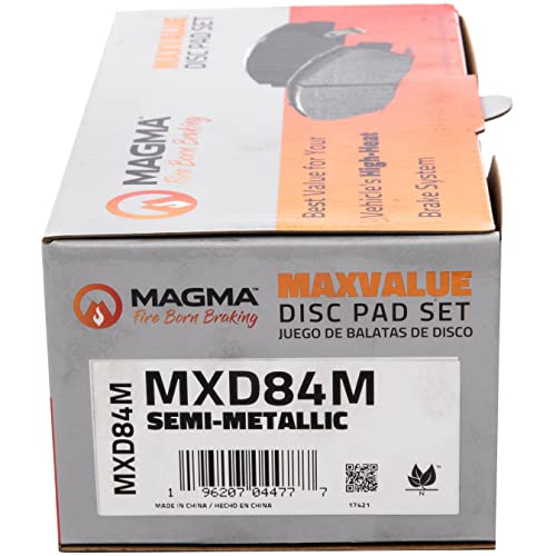 MAGMA MaxValue MXD84M Semi-Metallic Brake Pads