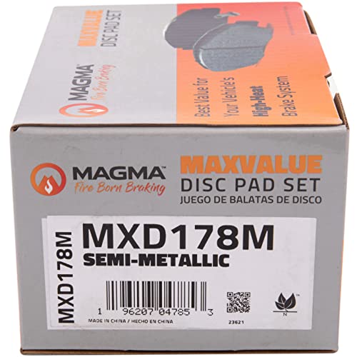 MAGMA MaxValue Semi-Metallic Brake Pads MXD178M