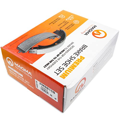 MAGMA Premium PMB815B Bonded Shoes, Rear