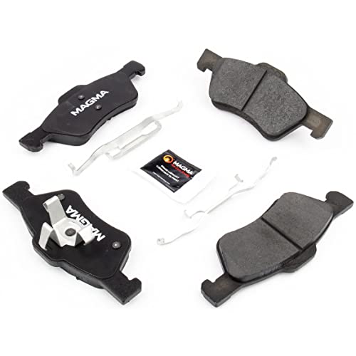 MAGMA Premium PMD1047C Ceramic Brake Pads, Front
