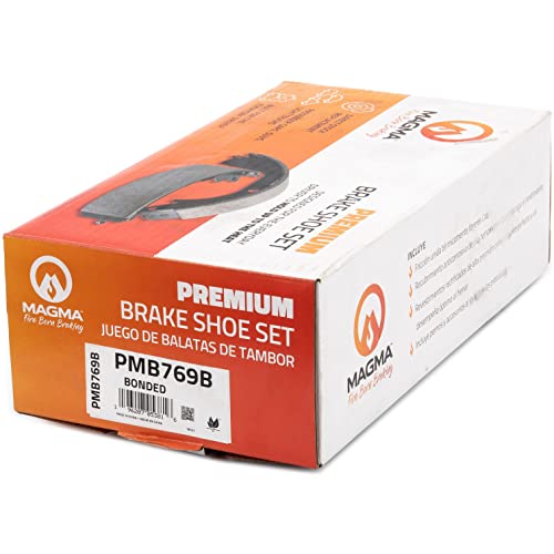 MAGMA Premium PMB769B Bonded Shoes, Rear