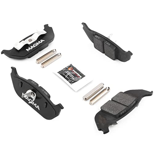 MAGMA Premium PMD952M Semi-Metallic Brake Pads, Rear
