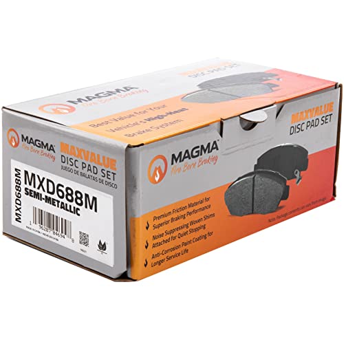 MAGMA MaxValue Semi-Metallic Brake Pads MXD688M
