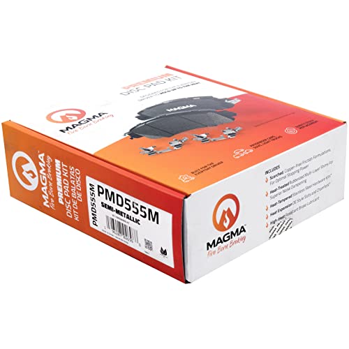 MAGMA Premium Semi-Metallic Brake Pads PMD555M