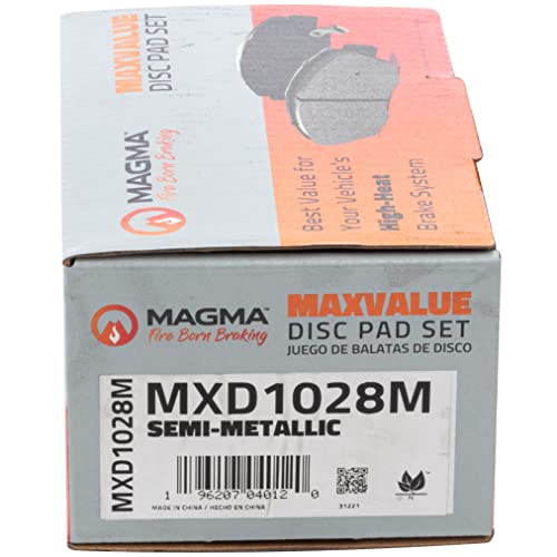 MAGMA MaxValue Semi-Metallic Brake Pads MXD1028M
