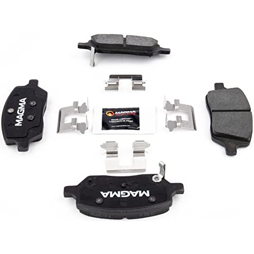 MAGMA Premium PMD1093C Ceramic Brake Pads, Rear