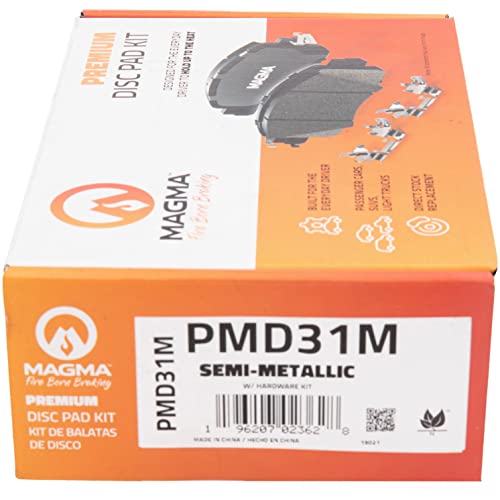 MAGMA Premium Semi-Metallic Brake Pads PMD31M