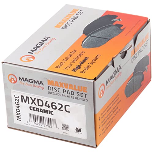 MAGMA MaxValue MXD462C Ceramic Brake Pads, Front