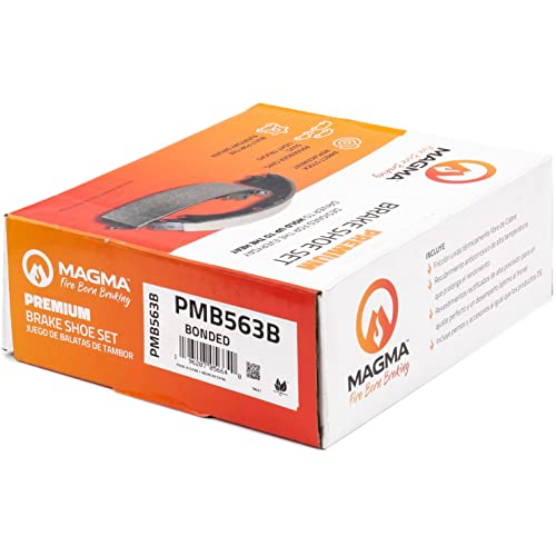 MAGMA Premium PMB563B Bonded Shoes, Rear