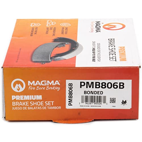 MAGMA Premium PMB806B Bonded Shoes, Rear