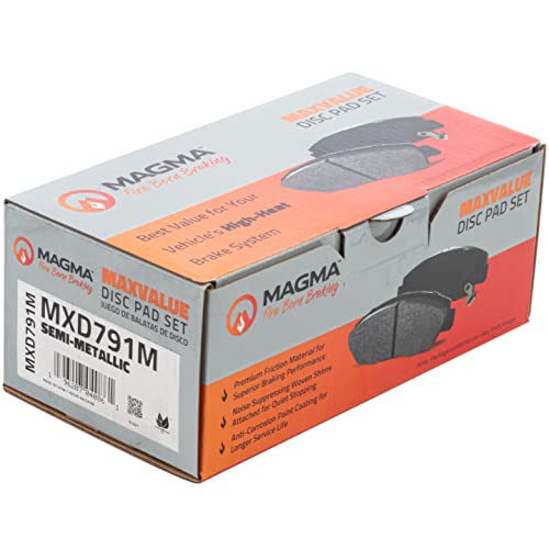 MAGMA MaxValue Semi-Metallic Brake Pads MXD791M
