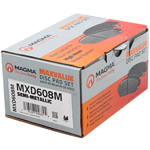 MAGMA MaxValue MXD608M Semi-Metallic Brake Pads